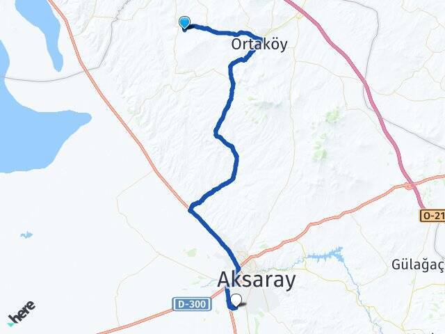 Yağmurhüyüğü Aksaray Üniversitesi Arası Kaç Km - Yol Tarifi
