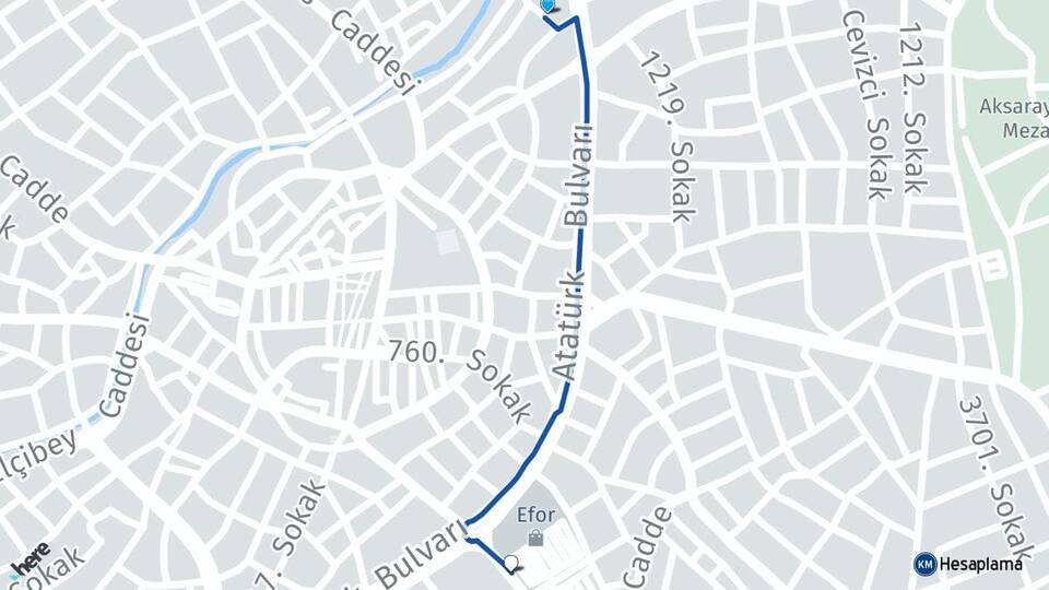 Sofular Aksaray Arası Kaç Km - Yol Tarifi