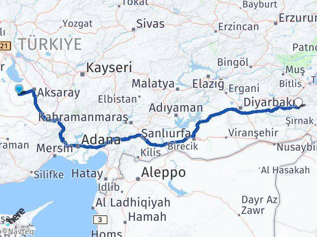 Sultanhanı Siirt Arası Kaç Km - Yol Tarifi