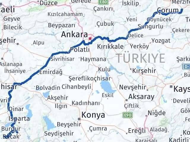 Amasya Çeltikçi Arası Kaç Km - Yol Tarifi