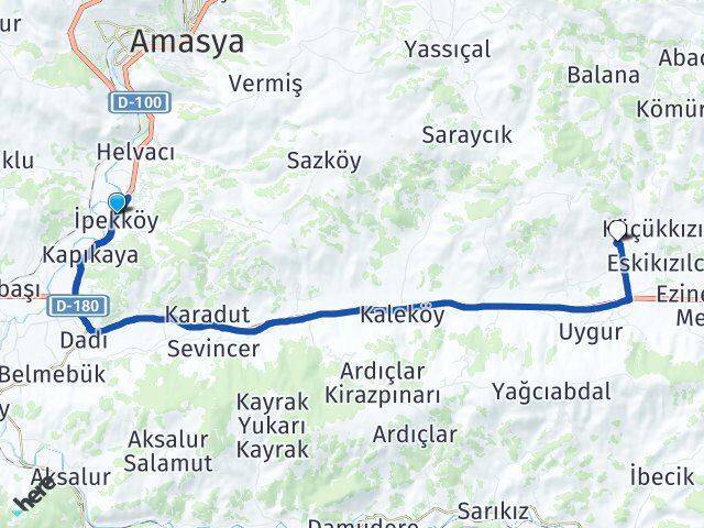İpekköy Tatar Arası Kaç Km - Yol Tarifi