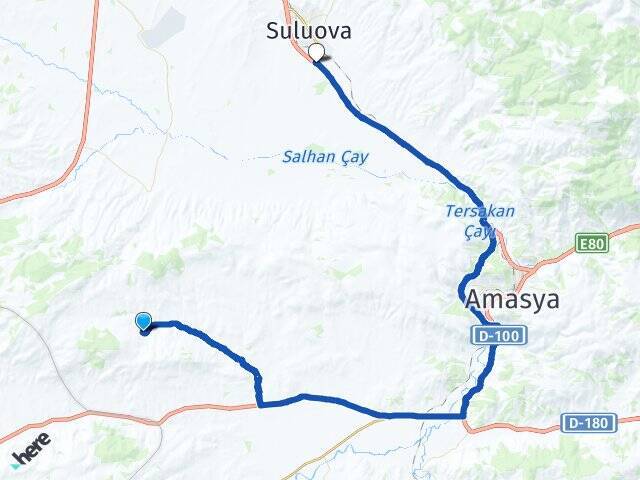 Köyceğiz Suluova Otogarı Arası Kaç Km - Yol Tarifi
