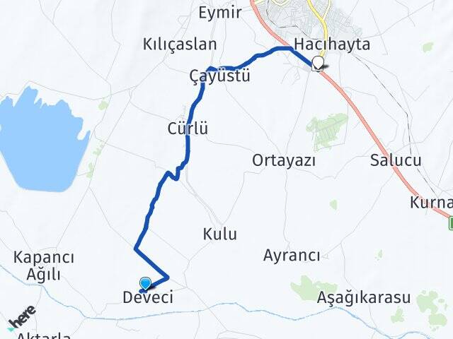 Deveci Suluova Otogarı Arası Kaç Km - Yol Tarifi