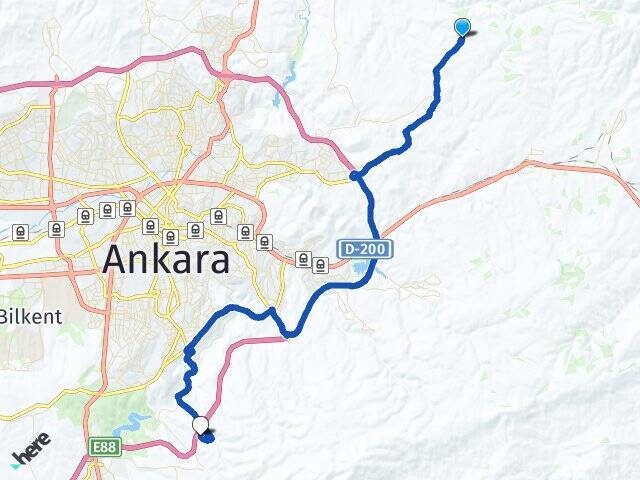 Aydıncık Yıldırım Beyazıt Üniversitesi Arası Kaç Km - Yol Tarifi