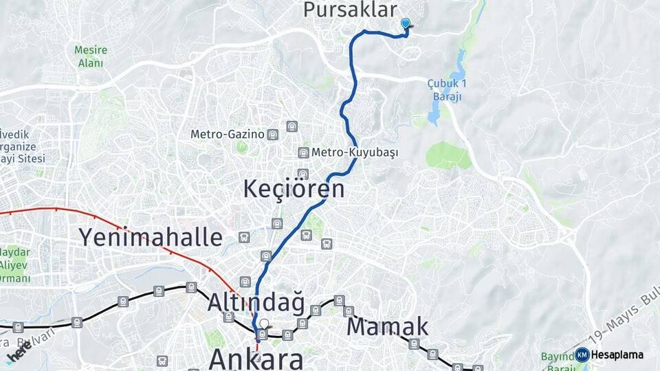 Karacaören Hacettepe Arası Kaç Km - Yol Tarifi