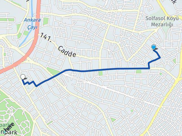 Yıldıztepe Güneşevler Arası Kaç Km - Yol Tarifi