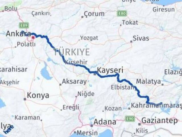 Ayaş Adıyaman Arası Kaç Km - Yol Tarifi