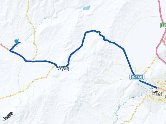 Oltan Sincan YHT Garı Arası Kaç Km - Yol Tarifi