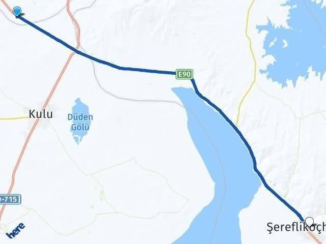 Karahamzalı Şereflikoçhisar Arası Kaç Km - Yol Tarifi