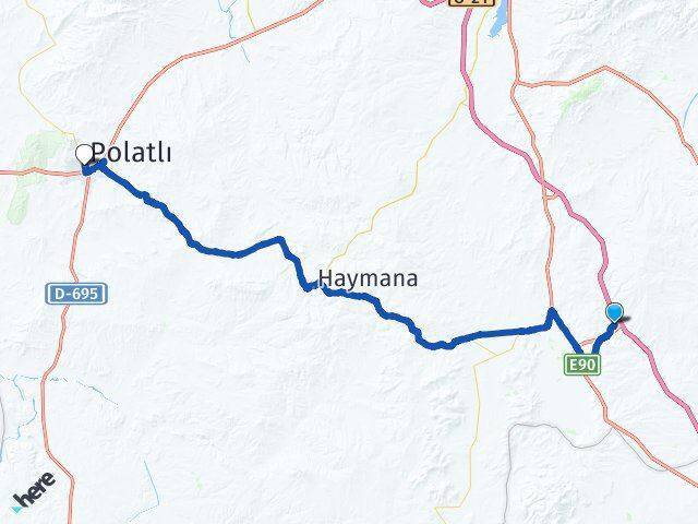Yeniyapançarşak Polatlı Arası Kaç Km - Yol Tarifi