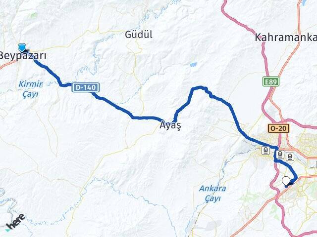 Beytepe Başkent Üniversitesi Arası Kaç Km - Yol Tarifi