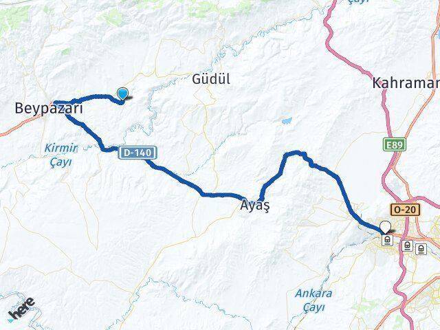 İncepelit Akşemsettin Arası Kaç Km - Yol Tarifi