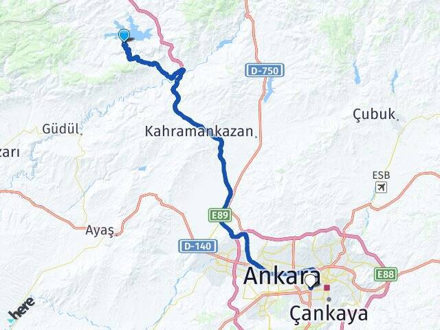 Bayındır Ankara AŞTİ Otogarı Arası Kaç Km - Yol Tarifi