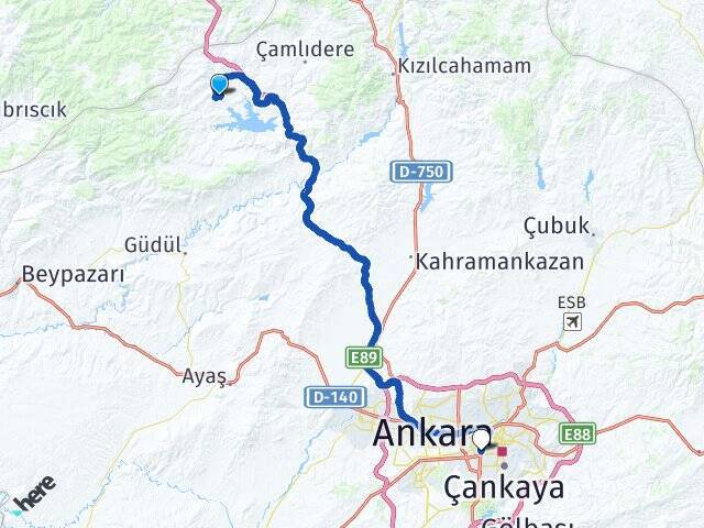 Yoncatepe Ankara AŞTİ Otogarı Arası Kaç Km - Yol Tarifi