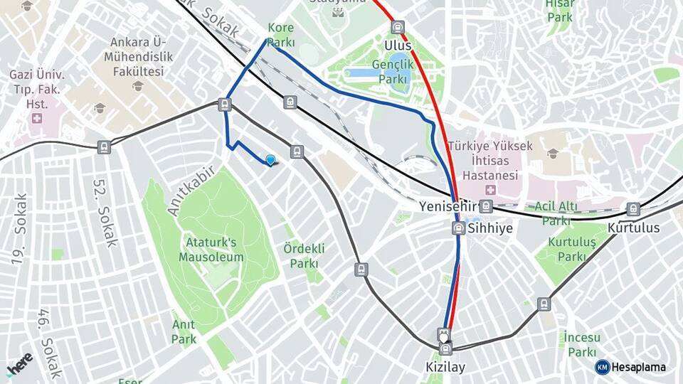 Anıttepe Ankara Arası Kaç Km - Yol Tarifi