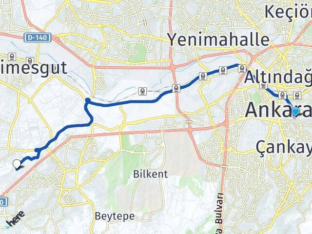 Seyranbağları Başkent Üniversitesi Arası Kaç Km - Yol Tarifi