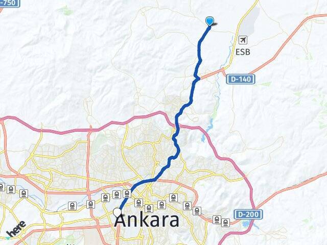Dumlupınar Ankara AŞTİ Otogarı Arası Kaç Km - Yol Tarifi
