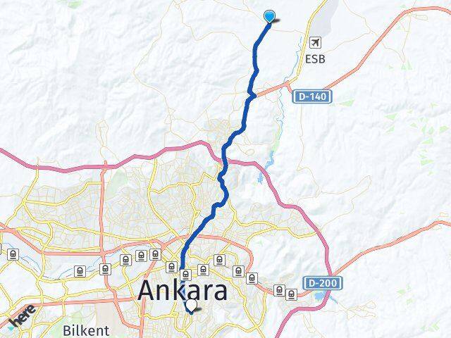 Dumlupınar Çankaya Arası Kaç Km - Yol Tarifi