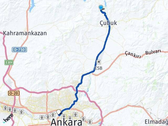 Karaağaç Gazi Üniversitesi Arası Kaç Km - Yol Tarifi