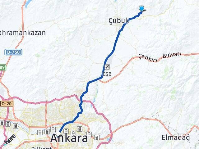 Mutlu Ankara AŞTİ Otogarı Arası Kaç Km - Yol Tarifi