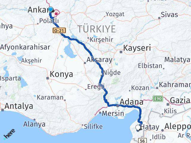 Elvan Defne Arası Kaç Km - Yol Tarifi