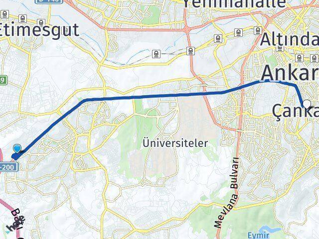 Fatih Sultan Çankaya Arası Kaç Km - Yol Tarifi