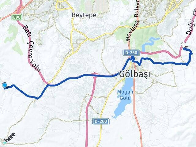 Şehitali Yıldırım Beyazıt Üniversitesi Arası Kaç Km - Yol Tarifi