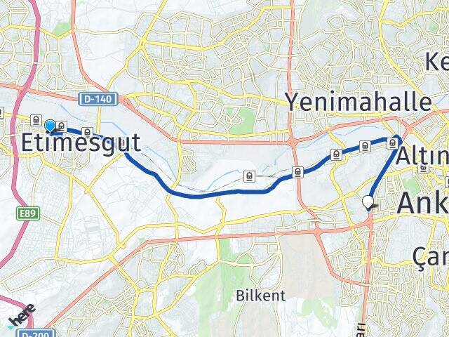 Süvari Ankara AŞTİ Otogarı Arası Kaç Km - Yol Tarifi