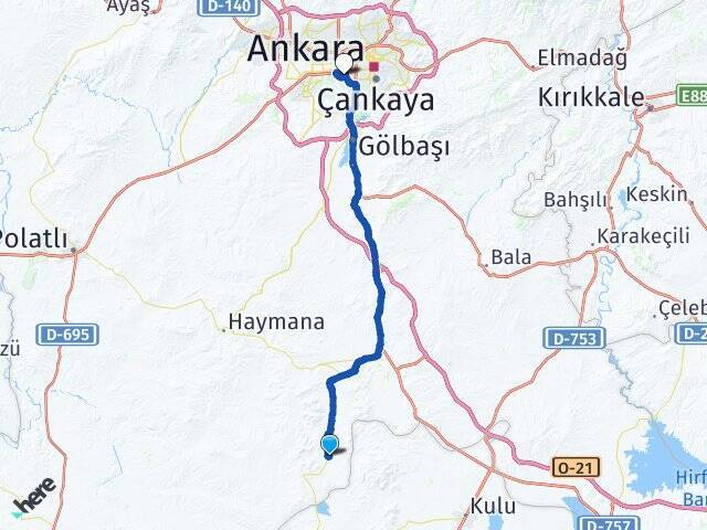 Altıpınar Orta Doğu Teknik Üniversitesi (ODTÜ) Arası Kaç Km - Yol Tarifi