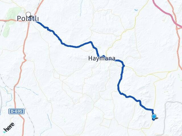 Altıpınar Polatlı YHT Garı Arası Kaç Km - Yol Tarifi
