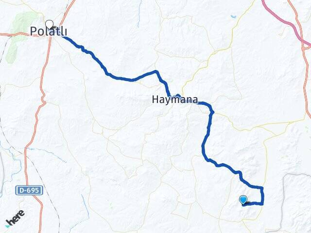 Kutluhan Polatlı YHT Garı Arası Kaç Km - Yol Tarifi