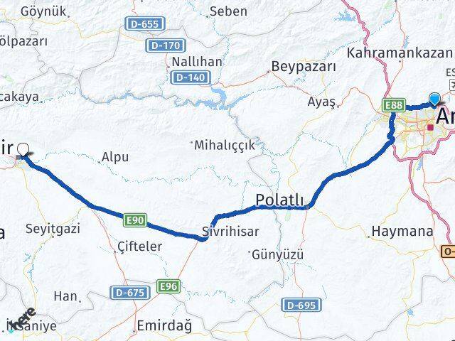 Bademlik Kumlubel Arası Kaç Km - Yol Tarifi