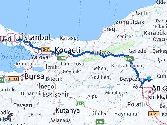 Bağlum Güzelyurt Sultangazi Arası Kaç Km - Yol Tarifi