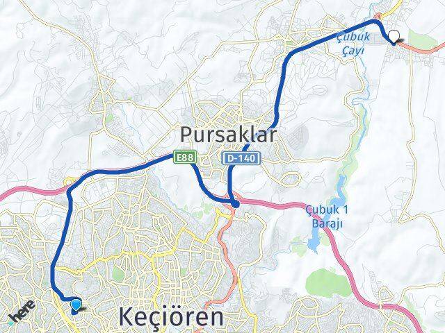 Etlik Altınova Arası Kaç Km - Yol Tarifi