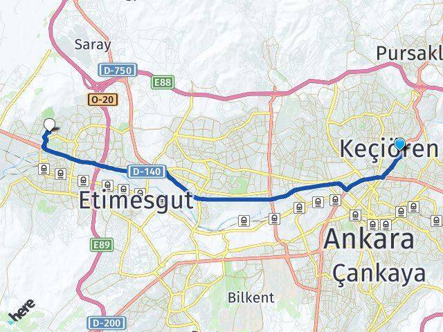 Hasköy Sincan Arası Kaç Km - Yol Tarifi