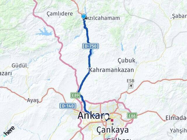 Gazi Mustafa Kemalpaşa Ankara AŞTİ Otogarı Arası Kaç Km - Yol Tarifi