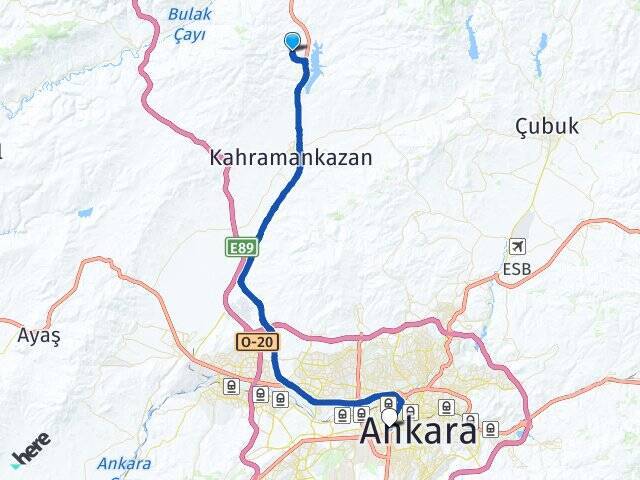 İğdir Ankara AŞTİ Otogarı Arası Kaç Km - Yol Tarifi