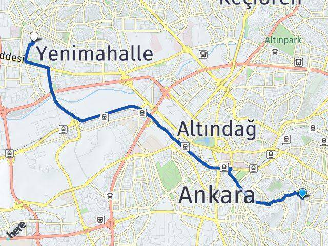 Akdere Demetevler Arası Kaç Km - Yol Tarifi