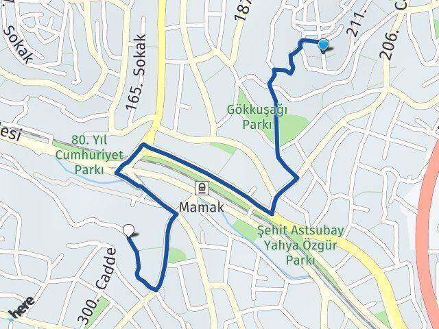 Altıağaç Çağlayan Arası Kaç Km - Yol Tarifi