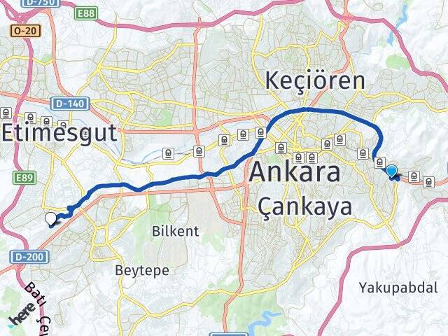 Boğaziçi Başkent Üniversitesi Arası Kaç Km - Yol Tarifi