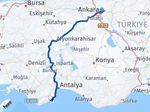 Dutluk Kumluca Arası Kaç Km - Yol Tarifi