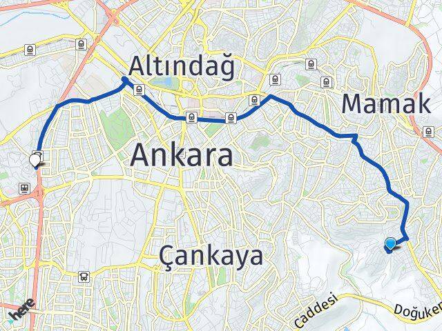 Ege Ankara AŞTİ Otogarı Arası Kaç Km - Yol Tarifi