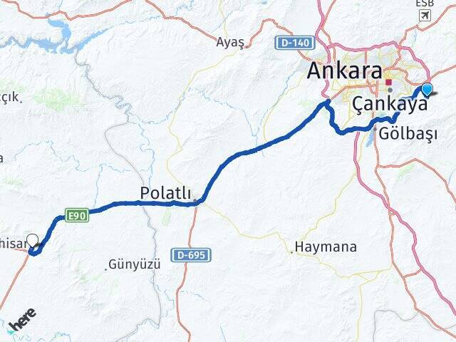 Kıbrısköy Sivrihisar Arası Kaç Km - Yol Tarifi