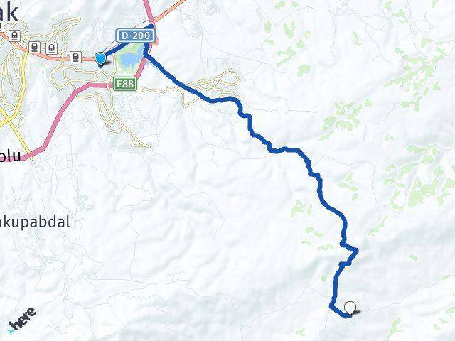Küçük Kayaş Akçaali Arası Kaç Km - Yol Tarifi