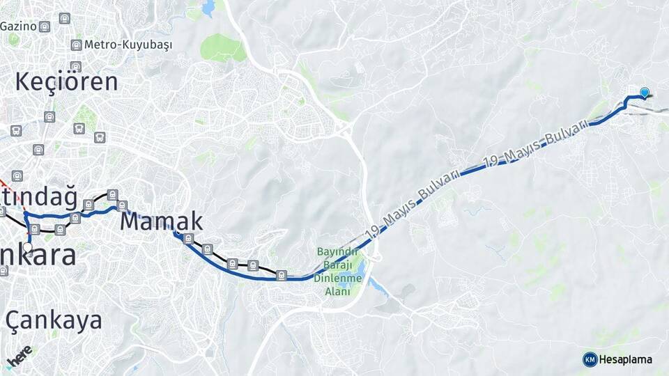 Lalahan Ankara Arası Kaç Km - Yol Tarifi