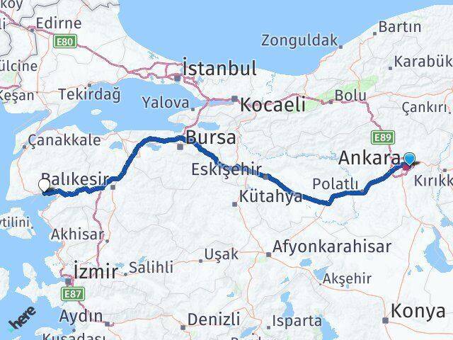 Şahintepe Altınoluk Arası Kaç Km - Yol Tarifi