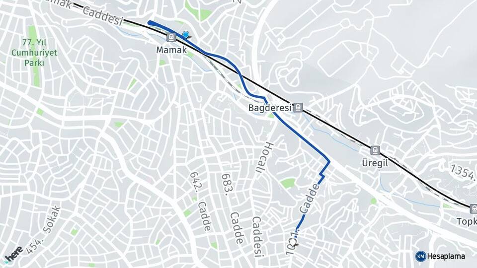 Ankara Mamak Şirintepe Mamak Arası Kaç Km - Yol Haritası