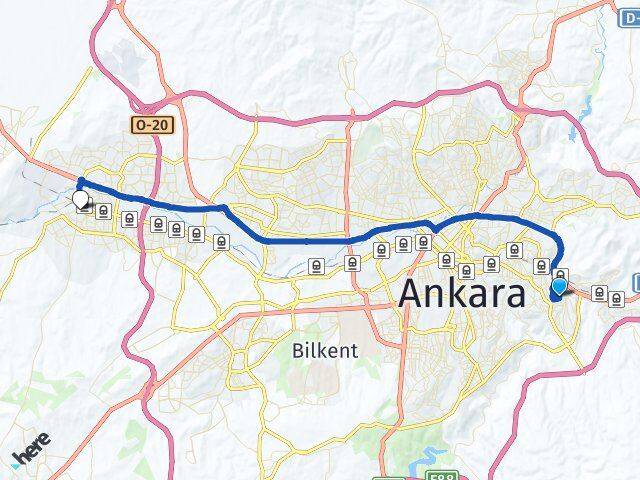 Şirintepe Sincan Arası Kaç Km - Yol Tarifi