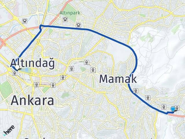 Üreğil Ankara Tren Garı Arası Kaç Km - Yol Tarifi