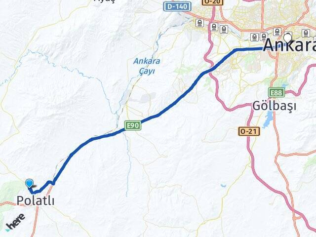 Basrı Hacı Bayram Veli Üniversitesi Arası Kaç Km - Yol Tarifi